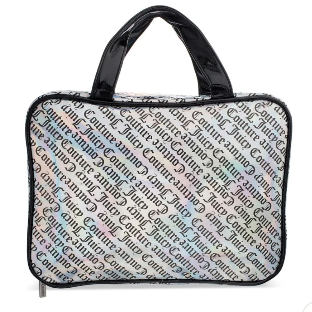 Juicy Couture Logo Weekender Cosmetic Bag - Picture 4 of 5